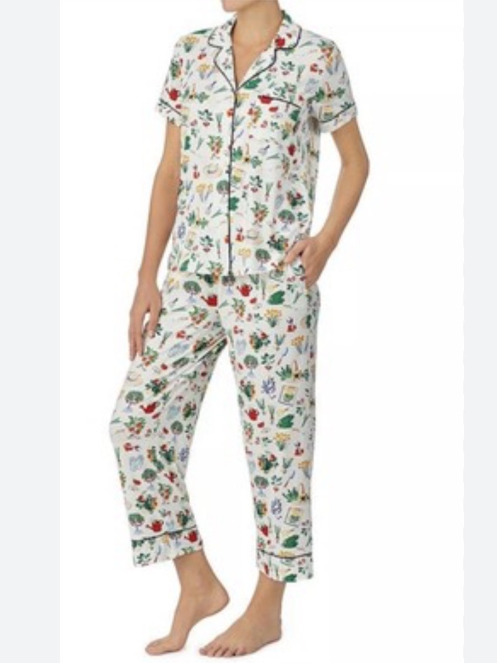 Kate Spade Garden Print Sleep Top